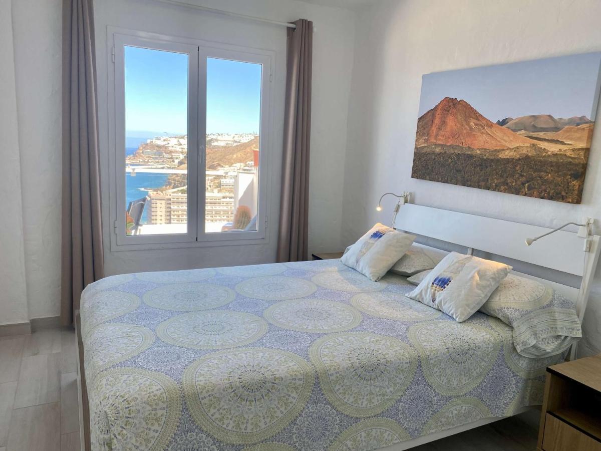 Casa Aita - Refurbished Apartment With Unparalleled Sea View Mogan Exterior photo