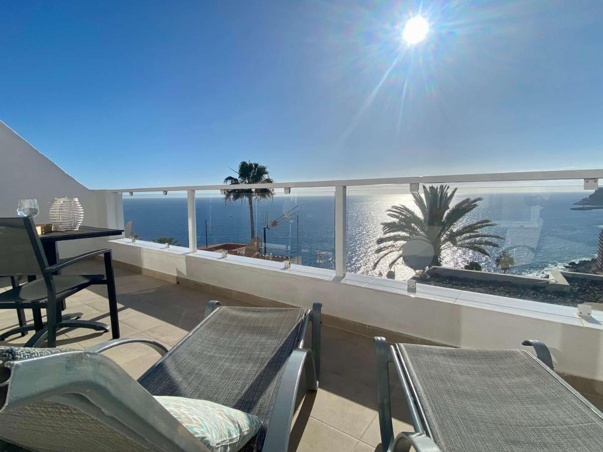 Casa Aita - Refurbished Apartment With Unparalleled Sea View Mogan Exterior photo